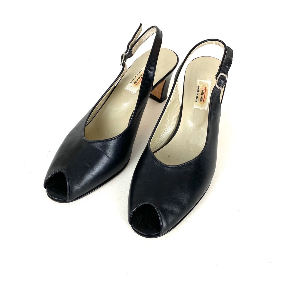 Talbots Italian Black Pumps - Picture 3 of 8